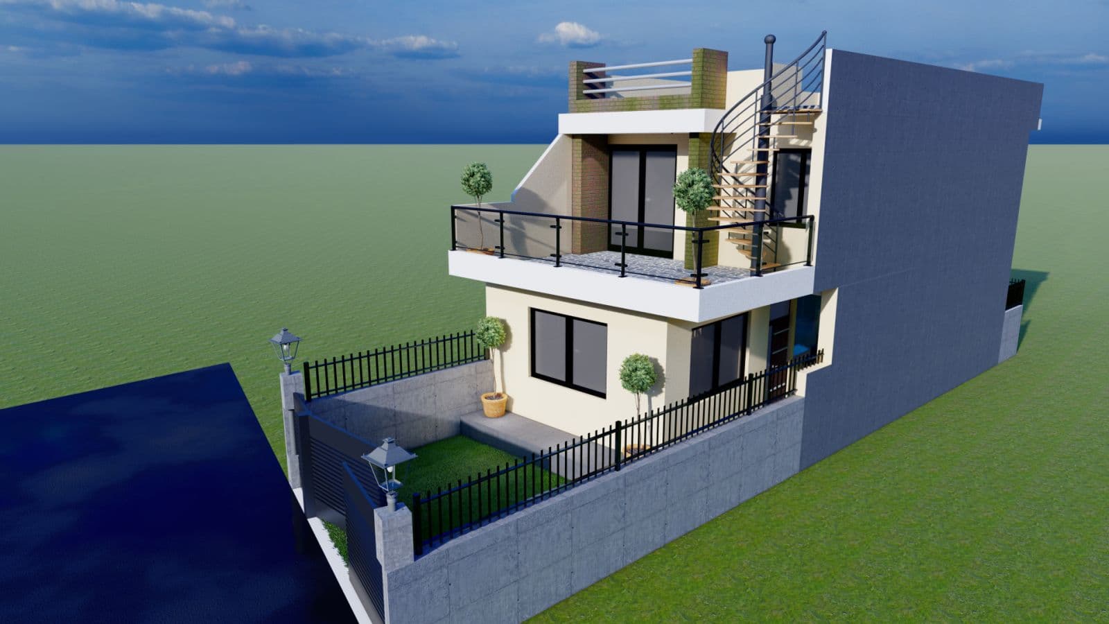 Architectural design visual
