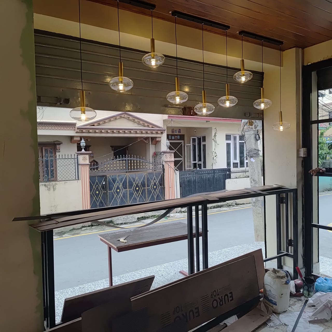Completed interior fit-out